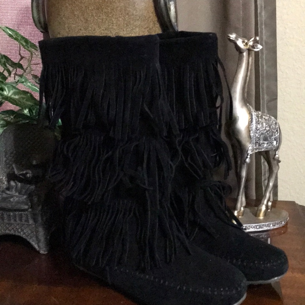 Shoes of Soul Black Fridge Boot - NIB SIZE 8